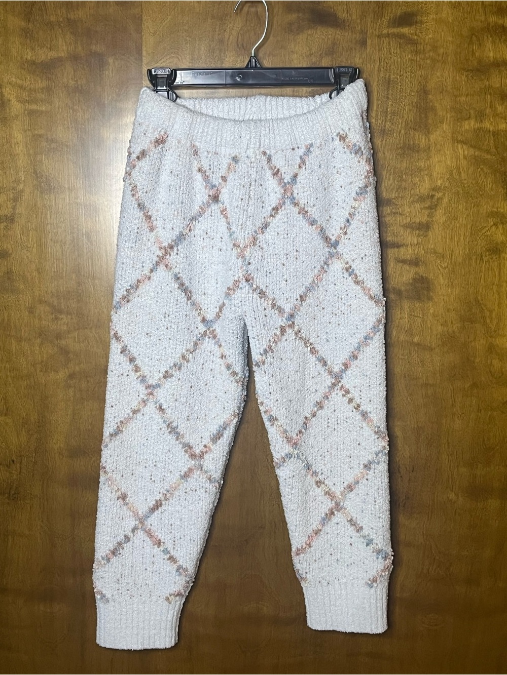 POL Women’s Small Cozy Bouclé Lounge Jogger Pants